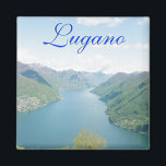 Lugano, Suisse Carré Magnet<br><div class="desc">Lugano,  Suisse Carré Magnet</div>