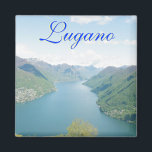Lugano, Suisse Carré Magnet<br><div class="desc">Lugano,  Suisse Carré Magnet</div>