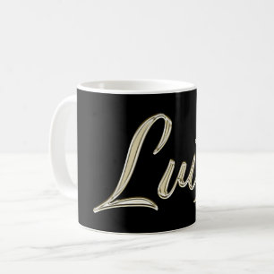 Luisa white gold Handwriting Tasse Café