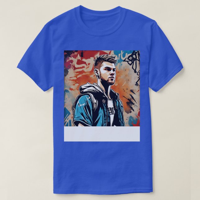 Luka Doncic dans Comic TShirt (Design devant)