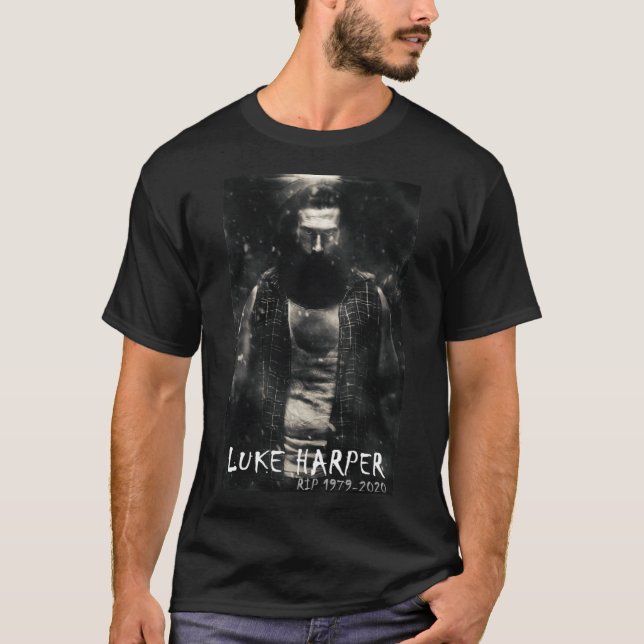Luke Harper - T-shirt Essential RIP (Devant)