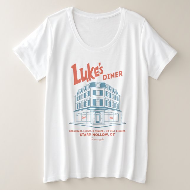 Luke's Diner Stars Hollow Design (Design devant)
