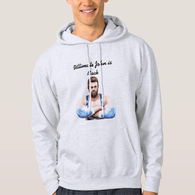 L'Ultime John est de Retour Un Sweat à Capuche (Devant)