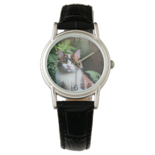 Lulu Le Chat De Poupée, Montre En Cuir Dames
