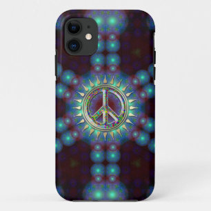 LumiBlue Super de la paix Signé iPhone 5 Coque