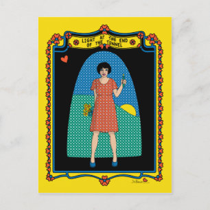 Lumière À La Fin De La Carte Postale Tunnel_B_