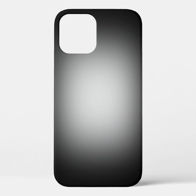 Lumière blanche sur le Coque noir-coque iphone Mat (Verso)