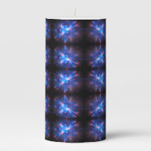 Lumière bleue Sky Candle Faveurs