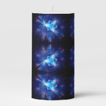 Lumière bleue Sky Candle Faveurs