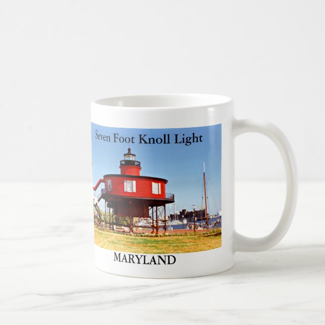Lumière de Knoll de Sept Pieds, Mug du Maryland (Droite)