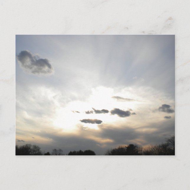 Lumière de la carte postale Heavens (Devant)