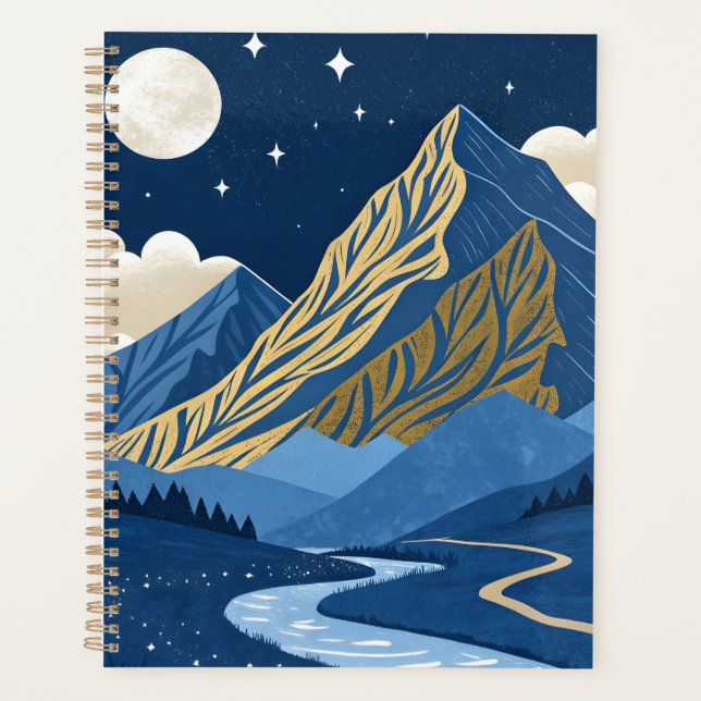 Lumière de lune de montagne (Devant)