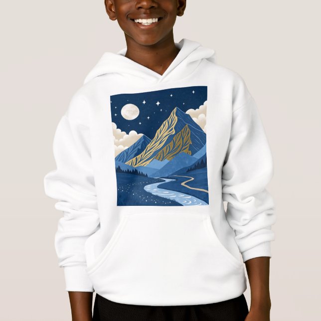 Lumière de lune de montagne (Devant)