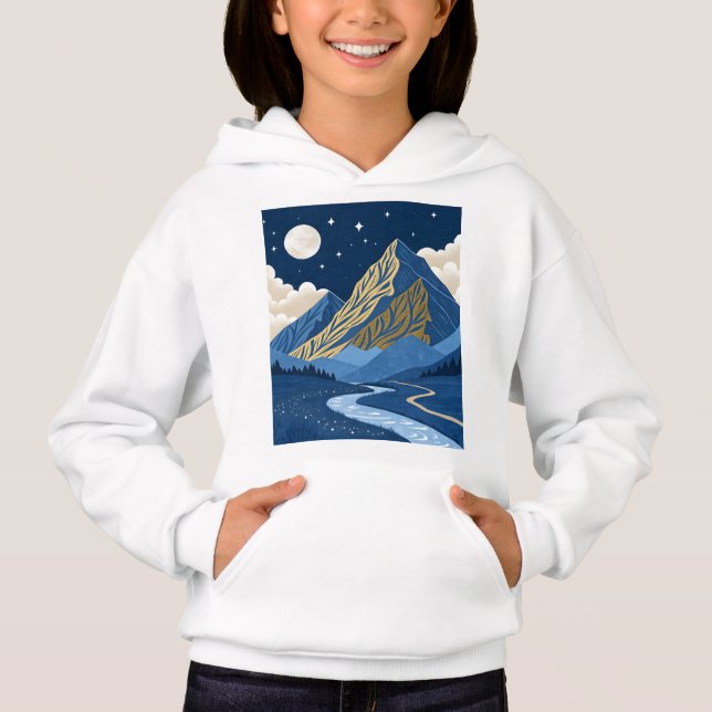 Lumière de lune de montagne (Devant)