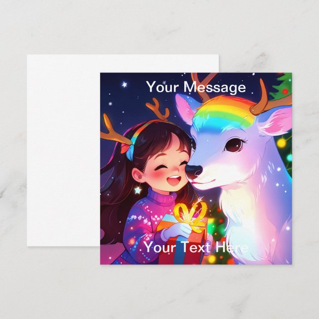 Lumière de Noël enchantée (Devant / Derrière)