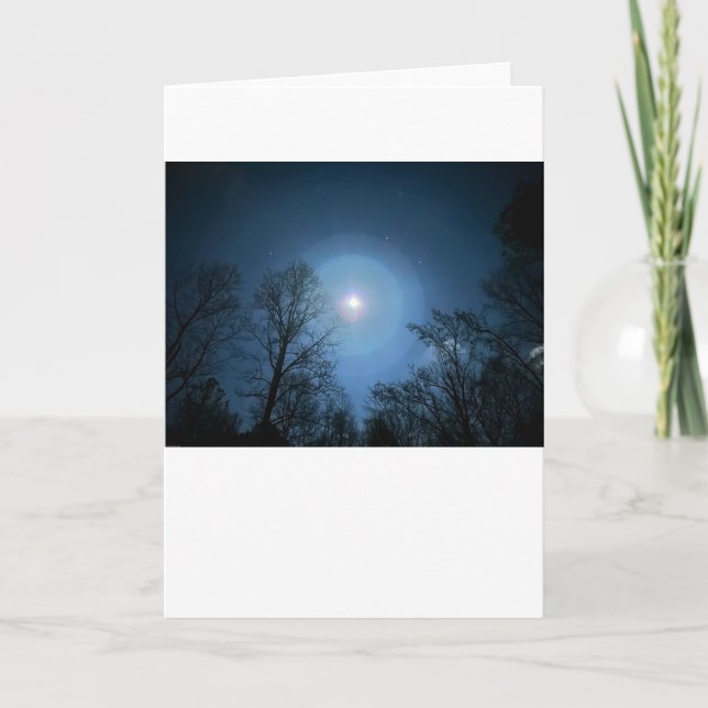 Lumière de nuit, carte (Devant)