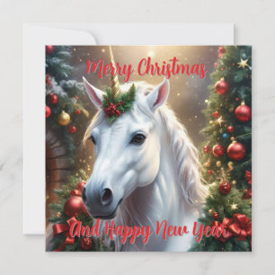 Lumière des neiges : La licorne de Noël enchantée