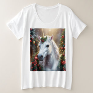 Lumière des neiges : La licorne de Noël enchantée