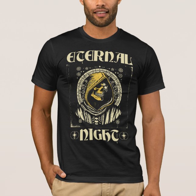 Lumière du Faucheur - T-shirt Nuit Éternelle (Devant)