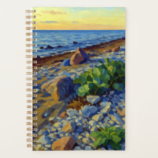 Lumière du soir sur la côte de Vormsi
