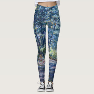 "Lumière du soir sur la piste" Leggings