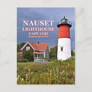 Lumière Nauset, Cape Cod, Carte Postale Massachuse