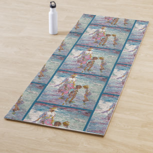 Lumière rassemblée © – Tapis de yoga d'art fin