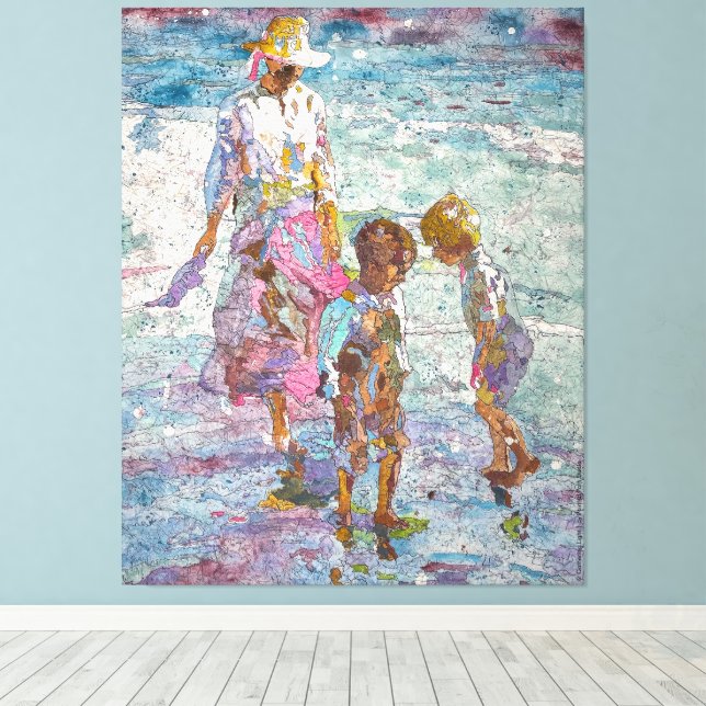 Lumière rassemblée © – Toile de la fête des Mères (Insitu (Plancher de Bois))