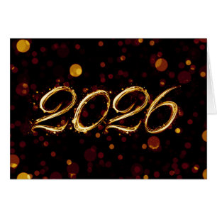 lumières bokeh 2026 nouvel an