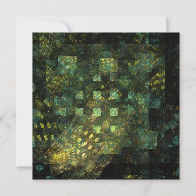 Lumières dans la ville Art Abstrait (Devant)