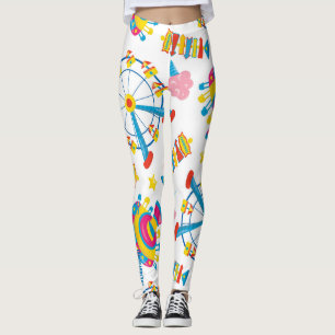 Lumières de Carnaval : Leggings Imprimées Grande R
