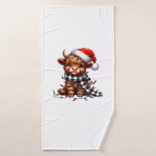 Lumières de Noël Highland Cow Baby Noël Light