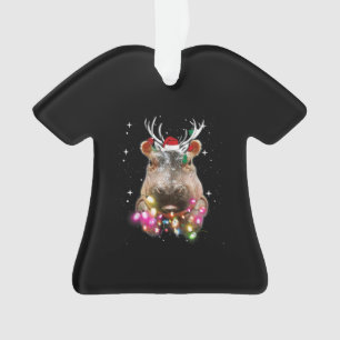 Lumières de Noël Hippo Fiona Hippopotamus Lover