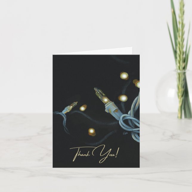 Lumières de Noël Merci (Devant)