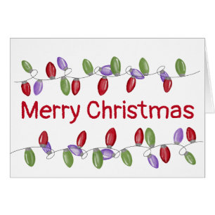 Lumières de Noël Vintage