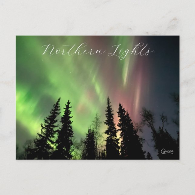 Lumières du Nord - Carte postale (Devant)