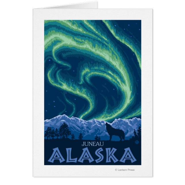 Lumières du Nord - Juneau, Alaska (Devant)