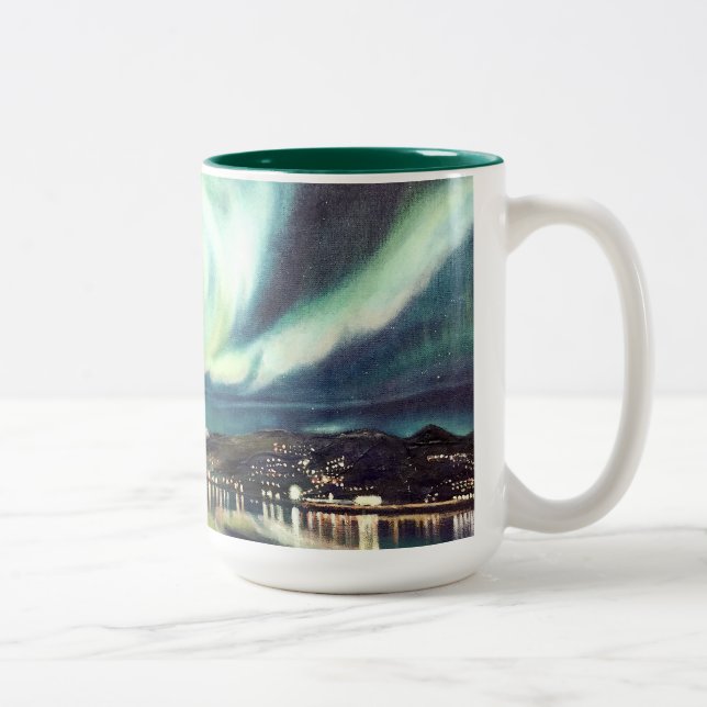 Lumières du nord - TASSE de l'Islande (Droit)