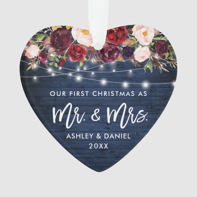 Lumières florales de Bourgogne rustique bleu de No (devant)