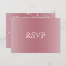 Lumières Gold Star Roses Blush - RSVP