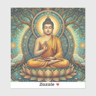 Lumières modernes : Autocollant de paix de Sukiti 