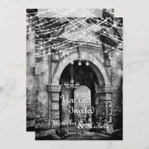 Lumières romantiques Faire-part de mariage d'arcad