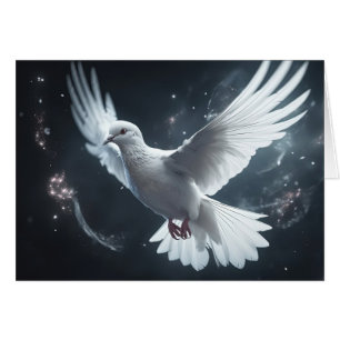 Lumières scintillantes White Peace Dove