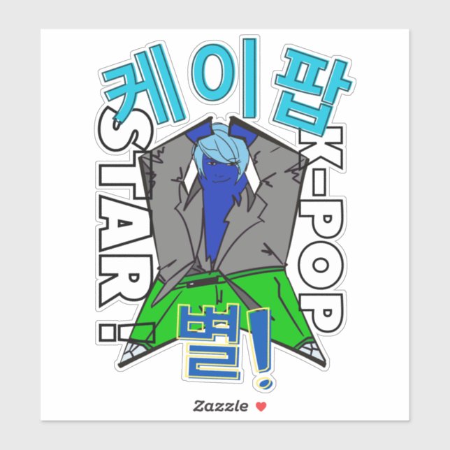 LUMINA K-Pop Idol Stickers (Feuille)