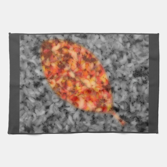 Lumineuse Ombres Serviette de cuisine (Horizontal)