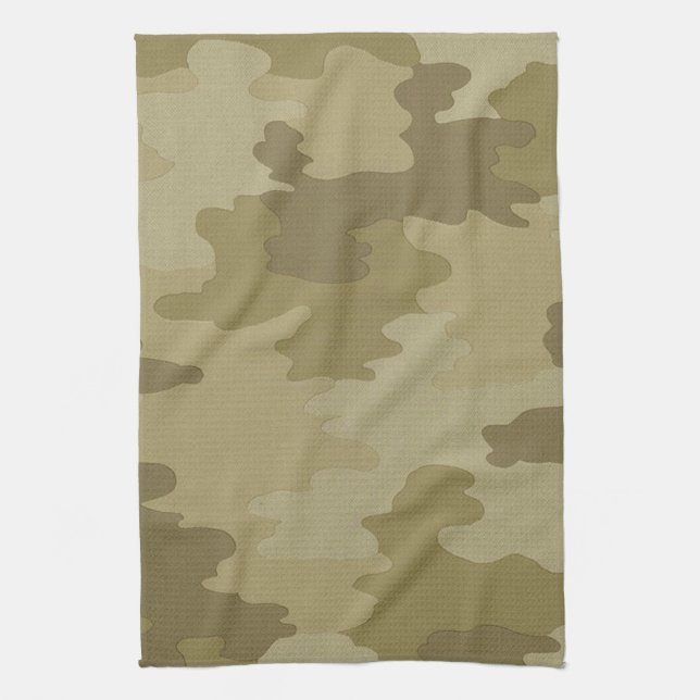 Lumineuse serviette de cuisine Camouflage (Vertical)