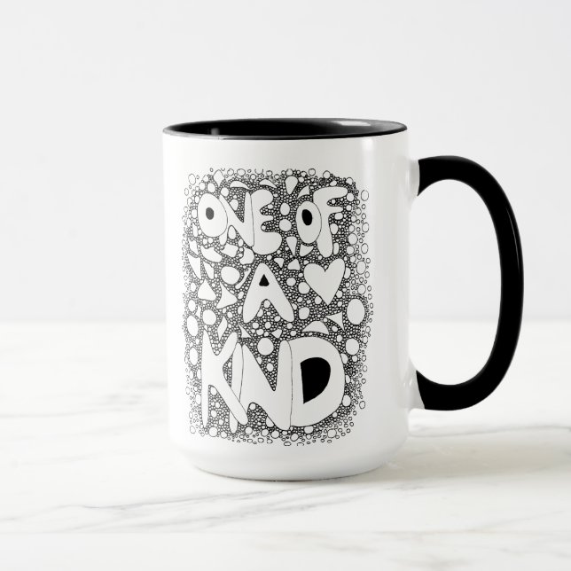 L'un des genres, Word Art, Café Mug (Droite)
