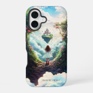 Luna et le Château du Nuage - iPhone 16 Coque