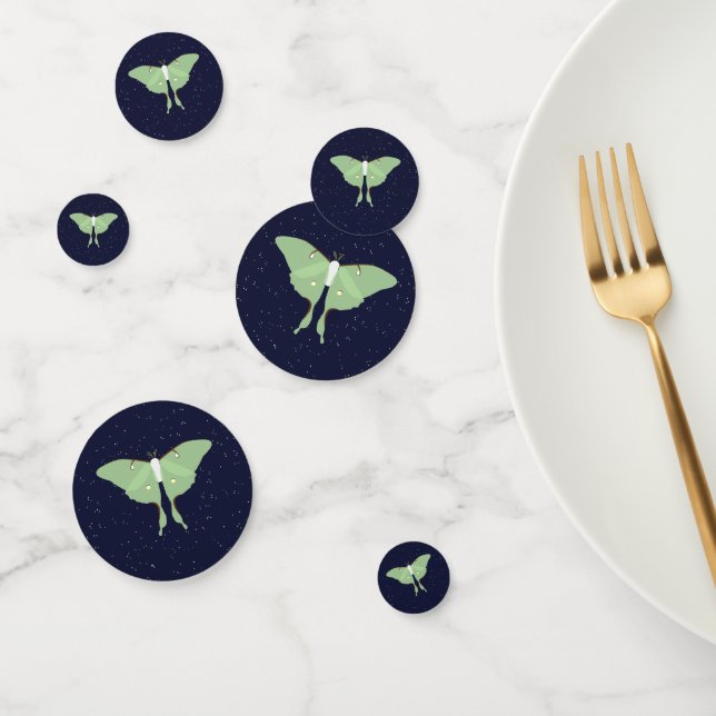 Luna Moth - Table Confetti (Groupe)