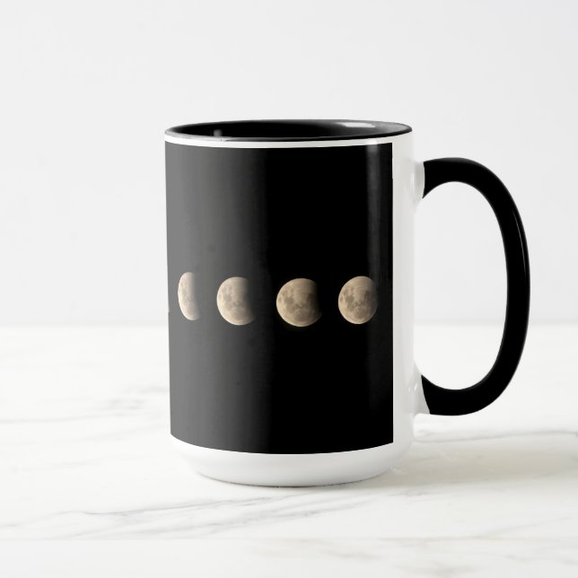 Lunaire Eclipse Photo Mug (Droite)